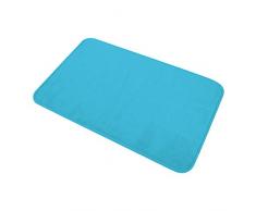 Douceur d Interieur Vitamin Badteppiche Polyester, Polyester, ozeanblau, 45 x 75cm