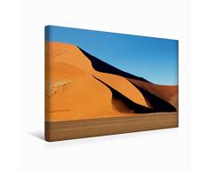 Calvendo Premium Textil-Leinwand 45 cm x 30 cm quer Sossusvlei DÃ¼ne Namibia | Wandbild, Bild auf Keilrahmen, Fertigbild auf echter Leinwand, Leinwanddruck: der Sossusvlei Namibia Afrika Orte Orte