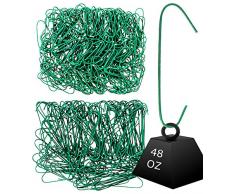 Iconikal 450 Haken für Weihnachtsbaum, robust, Grün