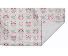 Picanova – Sleepy Owl 150x100cm – Hochwertiges Bedrucktes Handtuch – Blickfang-Strandtuch Aus Hautfreundlichem Frottee – Kinder Kollektion