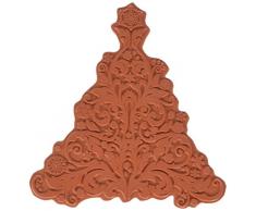 IndigoBlu selbst montiert Stempel 23,5 x 15,9 cm -Baroque Weihnachtsbaum