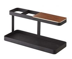 YAMAZAKI home Tower Schreibtisch Bar schwarz