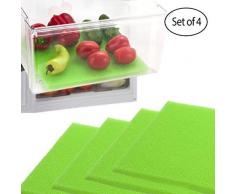 dualplex Fruit & Veggie Life Extender Kofferraumwanne für Kühlschrank Schubladen (4 Pack) – verlängert die Lebensdauer Ihrer erzeugen & verhindert Verderb, 30,5 x 38,1 cm