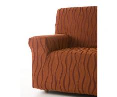 Zebra Textil Sofa-husse, Orange, 4 sitzer