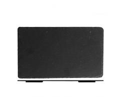 H&H 9298338 Set aus 6 Tellern, rechteckig 38 x 26 x 0,5 cm, Tisch Arredo