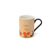 BergHOFF Porzellan Kaffee oder Tee Becher set, Lover von Lover Bulldogge