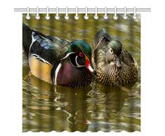 wknoon 182,9 x 182,9 cm Duschvorhang, navy blau schnell Racing Auto Wild Running auf der Rennstrecke Illustration, wasserdicht Polyester Stoff Dekorative Badezimmer Bad Vorhänge, Polyester-Mischgewebe, 36, 72 Inches x 72 Inches