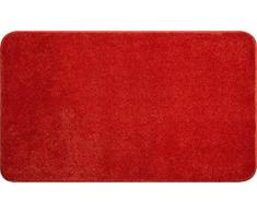 Linea Due Badteppich 100% Polyacryl, ultra soft, rutschfest, ÃKO-TEX-zertifiziert, 5 Jahre Garantie, FANTASTIC, Badematte 70x120 cm, orange