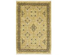 Solo Rugs Oushak Vitral Teppich, handgeknüpft, 1,8 x 2,7 m, Flachs