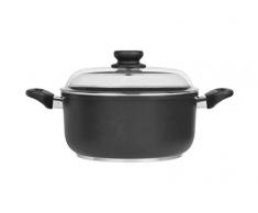 SKK 2561 Titan Induction, Guss-Kochtopf ø26cm, antihaft-beschichteter Topf, induktionsgeeignet, keramisch verstärkt, mit Seitengriffen, Backofen-fest, Made in Germany