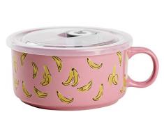 Boston Warehouse Frischhaltedose 22 Ounce Rosa Bananen