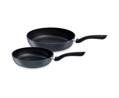 Fissler cenit / Pfannenset 2-teilig (Ø 24 cm, Ø 28 cm) beschichtete Aluminium-Pfannen, Antihaft-Pfanne, alle Herdarten - außer Induktion