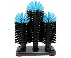 Vin Bouquet FIA 254 Triple Glas Waschmaschine, schwarz, Nylon, 18.5 x 24 x 10 cm, 4