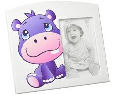 Precious Moments Schneekugel Sweet Dreams aus Kunstharz Flusspferd-Rahmen Mehrfarbig