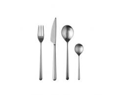 Mepra SPA 104722024 Besteckgarnitur, Design Linea Ice, 24-teilig