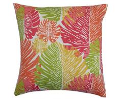 Das Kissen Collection Eilis Kissenbezug, Blumenmuster, Pink