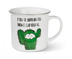 NICI 45023 Tasse If you`re happy, Porzellan