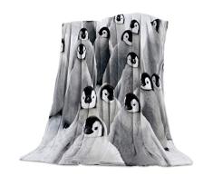 LUSWEET Überwurf, warm, flauschig, flauschig, Fleece, Bettdecke, Vintage, Paris, Effiel-Turm, violette Blume, leicht, super weich für Kinder oder Erwachsene, Sofa, Bett, Couch für alle Jahreszeiten 50 x 60 Inch Penguinlst2572