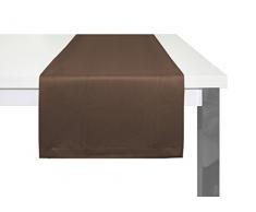 Wirth Tischläufer, Polyester-Polyacryl, Braun, 40 x 150 cm