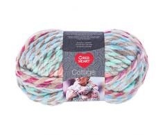 Coats & Clark INC. Rot Herz Collage, Puppenhaus