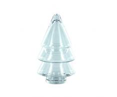 Saveur et Dégustation Konfektdose Weihnachtsbaum Glas transparent, Glas, durchsichtig, 13x13x22.70 cm