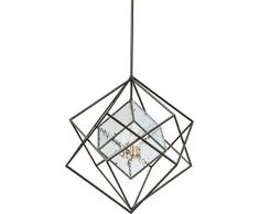 Kare Design Hängeleuchte Prisma Ice Cube Big, groÃe Hängelampe, ausgefallene Pendelleuchte, Lampe in Kubusform, Wohnzimmer Leuchte, (H/B/T) 206x82x82cm
