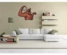 Indigos Wandtattoo, Bunt