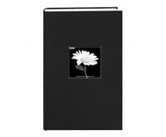 Pioneer Photo Albums Fotoalbum mit Stoffrahmen, 300 Fächer, für 10 x 15 Fotos, Tiefschwarz
