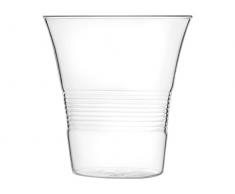 H&H 4You Set Gläser, Borosilikat, Transparent, 45 cl, 4 Stück