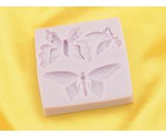 Teigschaber 13121Â flexique Schmetterling Silikonform fÃ¼r 11Â x 14Â x 2Â cm pink
