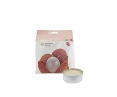 Cereria di Giorgio Saft-Kerze Maxi Teelichter duftend Obst, Wachs, Hellrosa, 5.9 x 5.9 x 2.3 cm