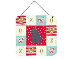 Carolines Treasures British Shorthair #2 Cat Love Türaufhänger, Wanddekoration, mehrfarbig