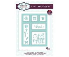 Sue Wilson ced9309 Im Garten Shadow Box
