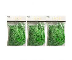 Brite Star Ostergras aus Papier, 3er-Set 1.25 oz grün