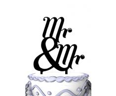 Mei Jia Fei Script Herr und Herr Homosexuell Hochzeitstorte Topper