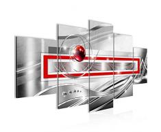 Bilder Abstrakt Wandbild Vlies - Leinwand Bild XXL Format Wandbilder Wohnung Deko Kunstdrucke - MADE IN GERMANY - Fertig zum Aufhängen 108253a