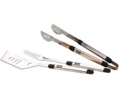 Esmeyer 199-418 Grillbesteck Hot Summer aus Edelstahl, 3-teilig