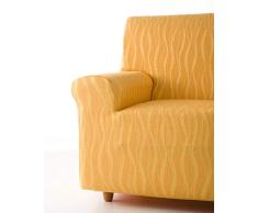 Zebra Textil Sofa, Gelb, Ohrensessel