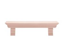 Deco 79 62585 Holz Wandregal 61 cm W, 17,8 cm H -