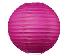 Mondial-fete Lampion, Lampenschirm, Fuchsia, 20 cm