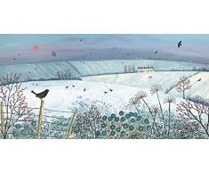 Jo Grundy Leinwanddruck, Holz, Mehrfarbig, 50 x 100 cm