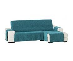 Eysa Dream Nicht elastisch Sofa überwurf Chaise Longue rechts, frontalsicht, Chenille, 03-türkis, 37 x 9 x 29 cm
