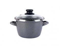 Magefesa K2 Gransasso Kochtopf 16 cm, emaillierter Stahl