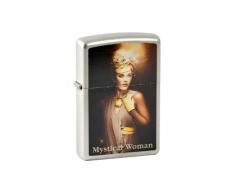Zippo 2.003.360 Feuerzeug Mystical Woman II, Shiny Gold, Limited Edition 001/500, 500/500, MM, Collection 2013, Satin Finish