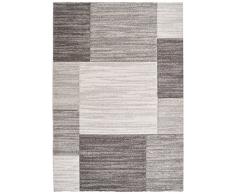 McThree Carpets Teppich Sweet rechteckig aus Polypropylen, Hardware Synthetik, Grau, 080 x 150 x 1,75 cm