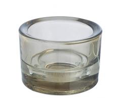 Spaas Teelichthalter Maxi, grau, D 83 mm x H 57 mm