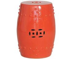 Emissary Home & Garden 4038PE Hocker, Persimmon