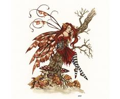 Tree-Free mit 3,5 x 3.5-inch 60537 im Tagtraum Fairy von Amy Brown Kühlschrank Magnet