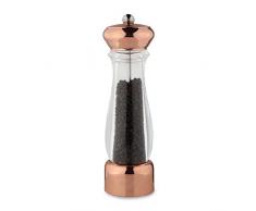 Grunwerg PM-821CU Salz-oder Pfeffermühle, acryl, Copper Plated (21cm/8) 6 cm x 6 cm x 21 cm