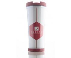 Bayyinah Access Logo Tall Travel Mug / Tumbler - Fall 2016 (Tall, Maroon)